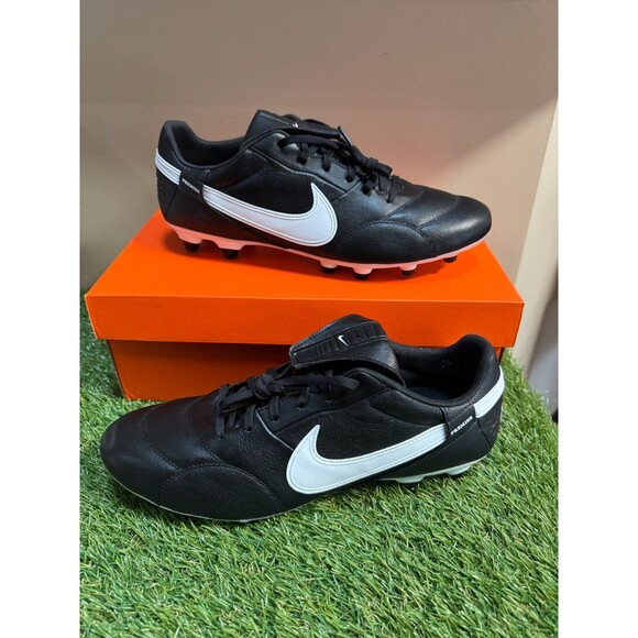 Nike Premier III 3 FG Soccer Cleats Black White HM0265-002 Men Size 11.5 NEW